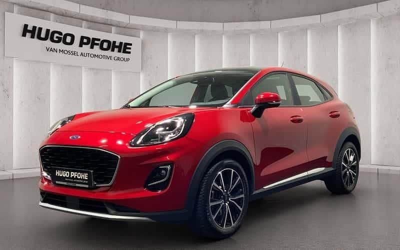 Rot Gebraucht 2022 Ford Puma Titanium SUV | 18.750 € (Fairer Preis) - Bild 1/4