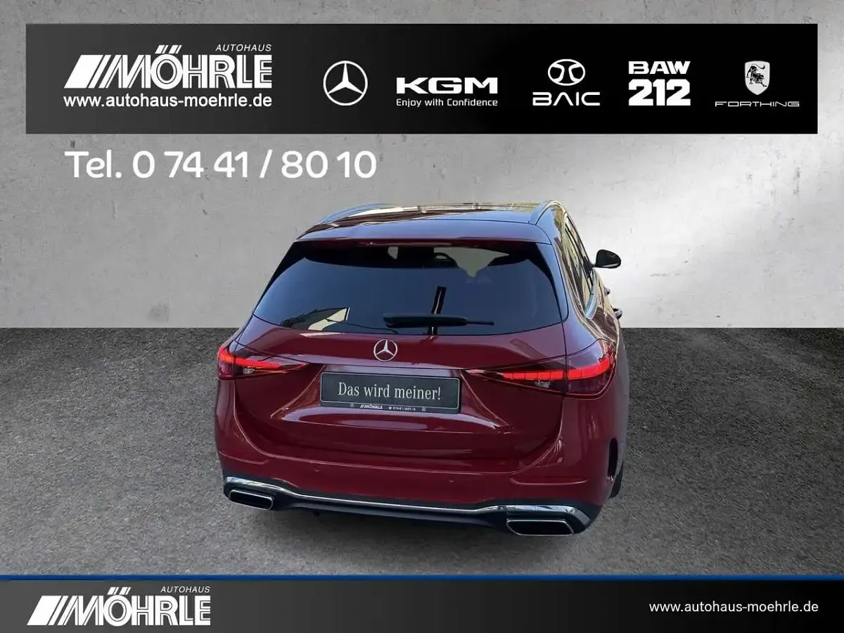 Gebraucht Mercedes C300 AMG line 265 PS (194 kW) 2023 Rot Kombi