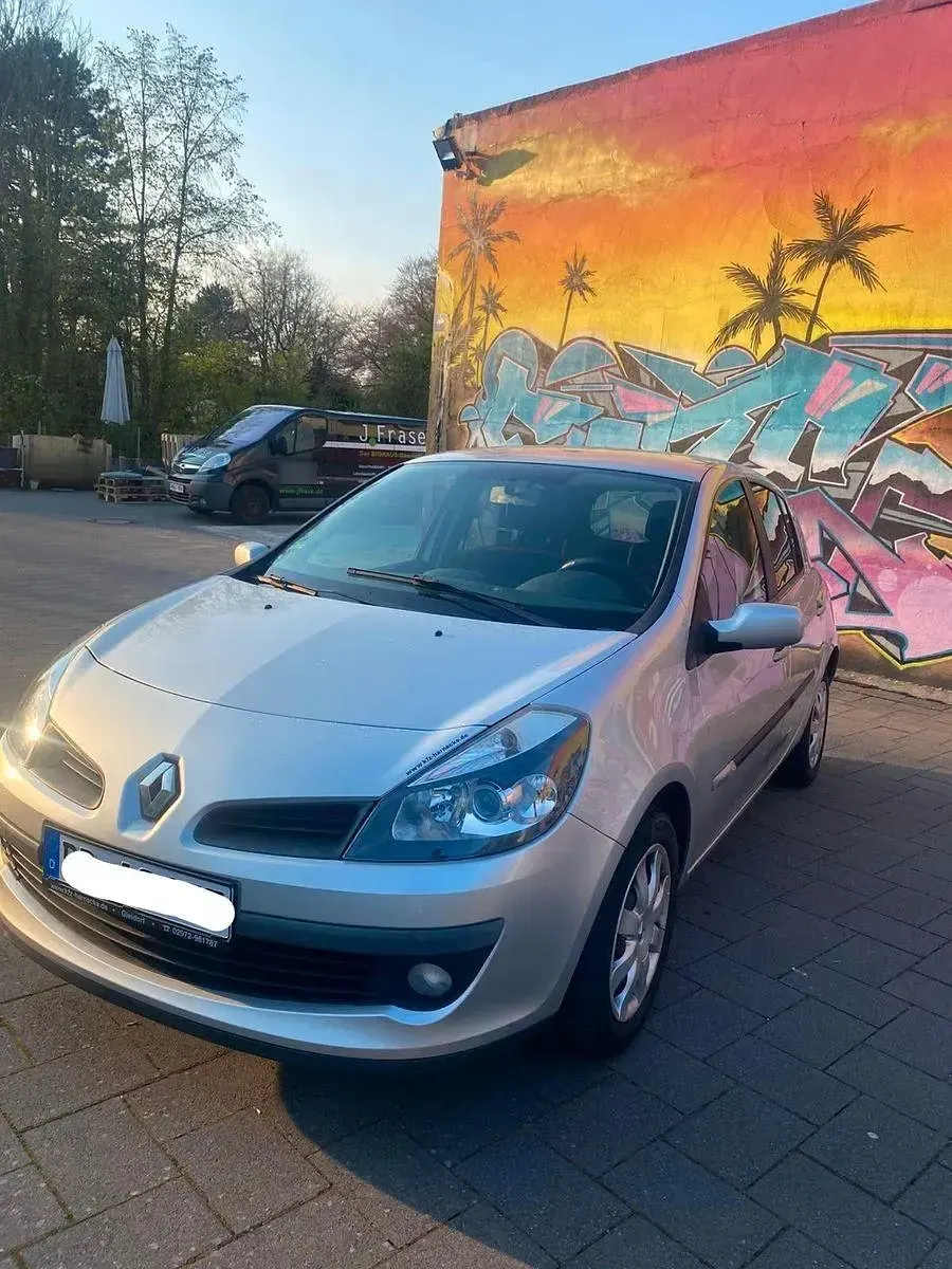 Używany Renault Clio II Rip Curl 75 KM (55 kW) 2007 Srebrny Sedan/Limuzyna