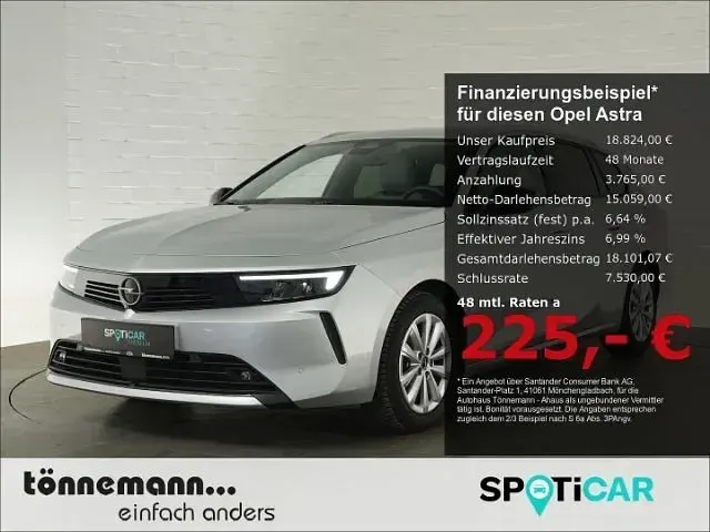 Gebraucht Opel Astra Elegance 131 PS (96 kW) 2023 Kombi