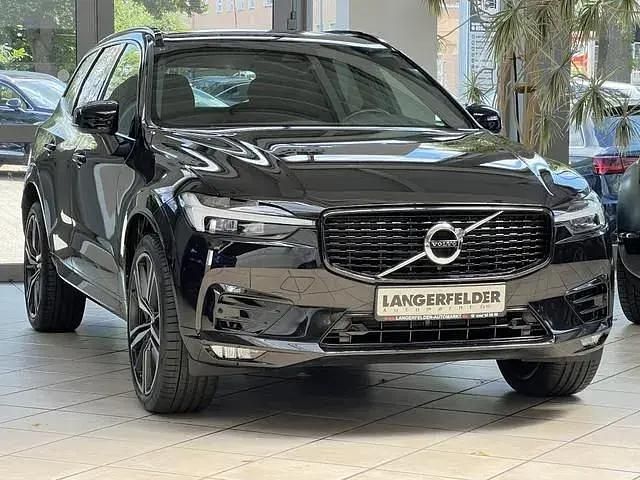 Onyx black / metallic Gebraucht 2021 Volvo XC60 R-Design SUV | 37.980 € (Fairer Preis) - Bild 1/4