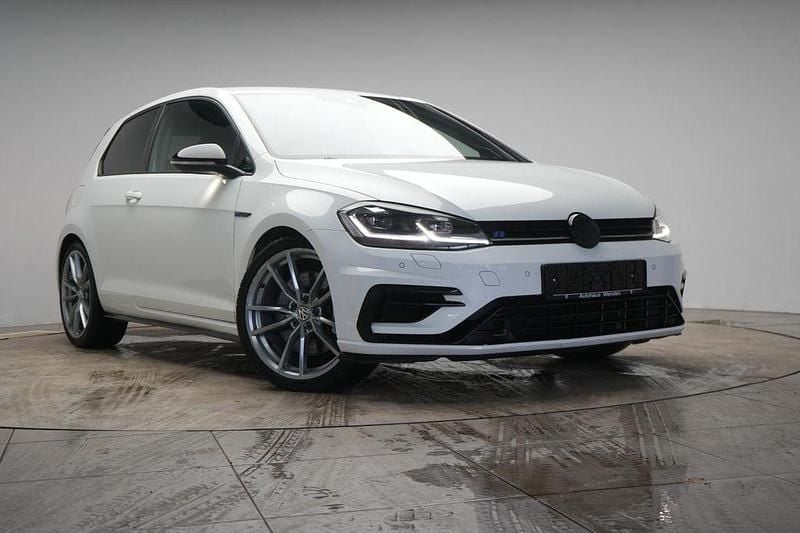 Weiß Gebraucht 2018 VW Golf R Limousine | 22.490 € (Superpreis) - Bild 1/4