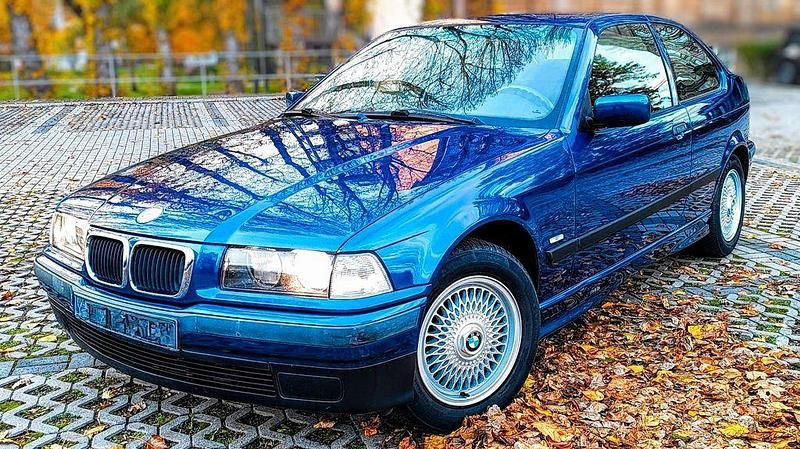 Blau Gebraucht 1997 BMW 316 Limousine | 1.099 € (Fairer Preis) - Bild 1/4