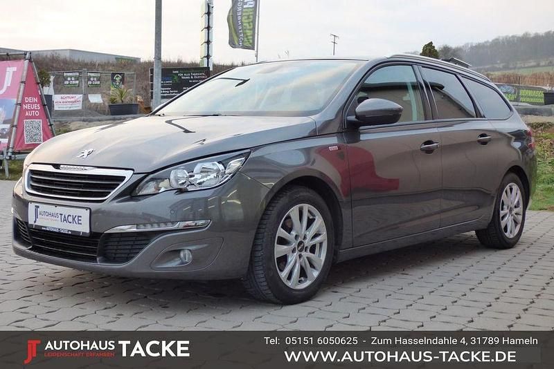 Gebraucht Peugeot 308 SW Style 110 PS (80 kW) 2017 Lackierung platiniumgrau/lackierung Kombi