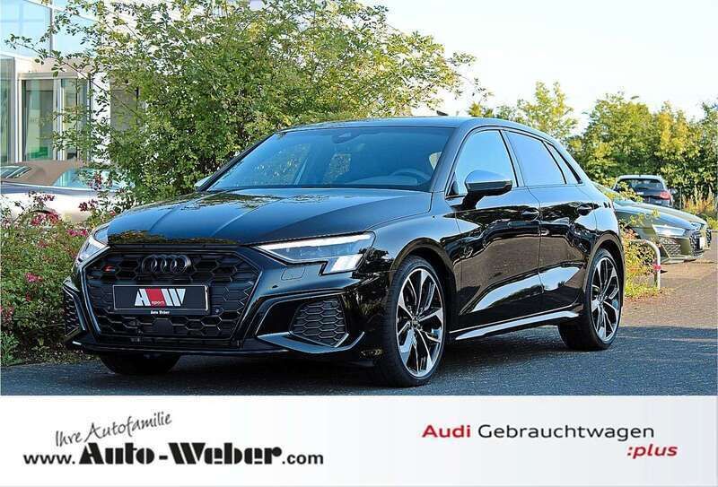Mythosschwarz metallic Gebraucht 2023 Audi S3 Sportback Kombi | 47.500 € (Teuer) - Bild 1/4