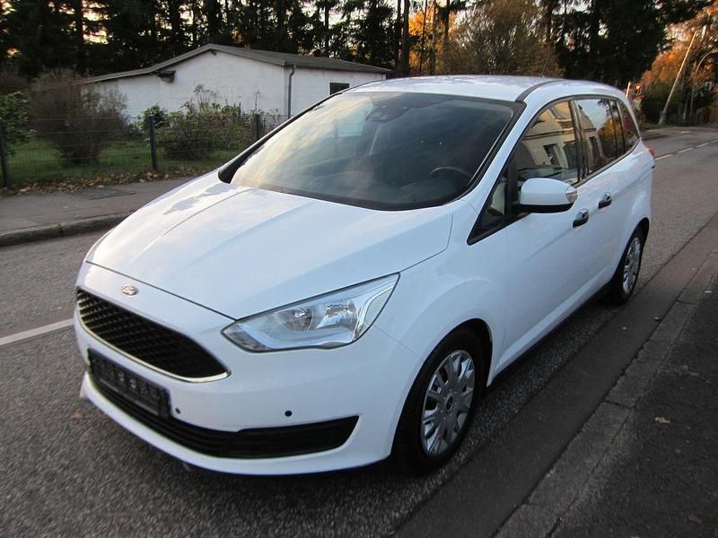 Weiß Gebraucht 2019 Ford Grand C-Max Basis Van / Kleinbus | 5.990 € - Bild 1/4