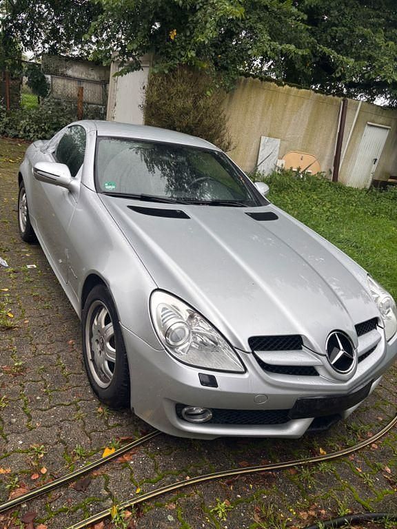 Silber Gebraucht 2008 Mercedes SLK200 Cabrio | 5.900 € (Fairer Preis) - Bild 1/4