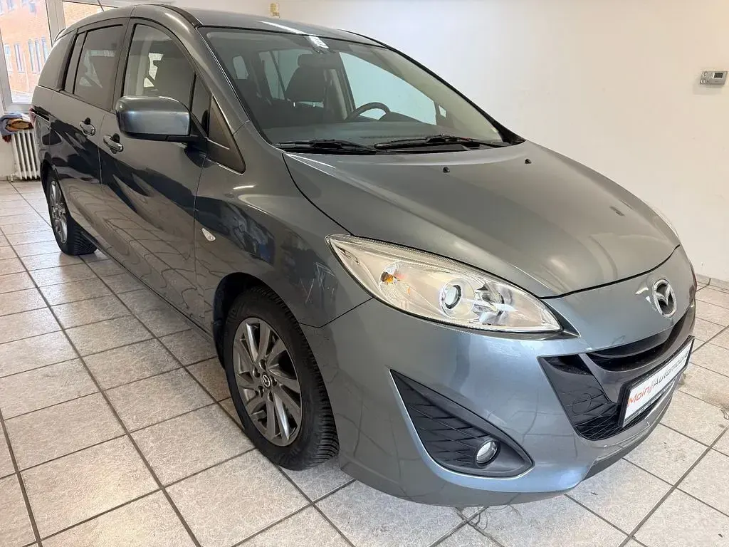 Gebraucht Mazda 5 Edition 116 PS (85 kW) 2012 Grau Van / Kleinbus