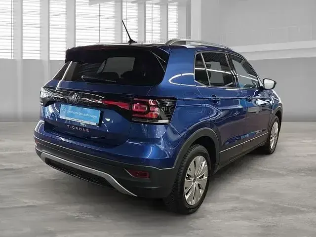 Gebraucht VW T-Cross Style 110 PS (80 kW) 2021 Reef blue metallic SUV