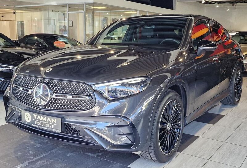 Graphitgrau metallic Gebraucht 2024 Mercedes GLC300 AMG Coupé | 72.850 € (Teuer) - Bild 1/4