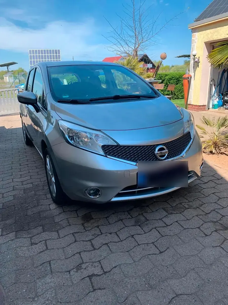 Gebraucht Nissan Note S 98 PS (72 kW) 2014 Grau Kleinwagen