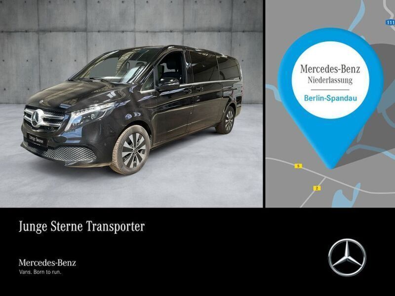 Schwarz Gebraucht 2023 Mercedes V300 Avantgarde Van / Kleinbus | 58.480 € (Fairer Preis) - Bild 1/4