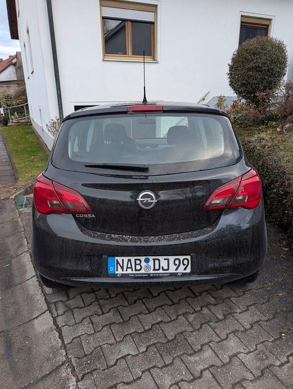 Gebraucht Opel Corsa Edition 90 PS (66 kW) 2014 Schwarz Kleinwagen