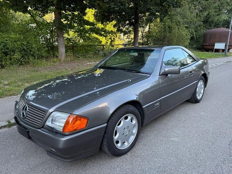 Braun Gebraucht 1992 Mercedes SL600 Cabrio | 28.400 € - Bild 1/4