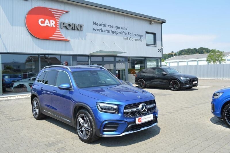 Spektralblau metalliclack Gebraucht 2024 Mercedes GLB220 AMG SUV | 47.990 € (Guter Preis) - Bild 1/4