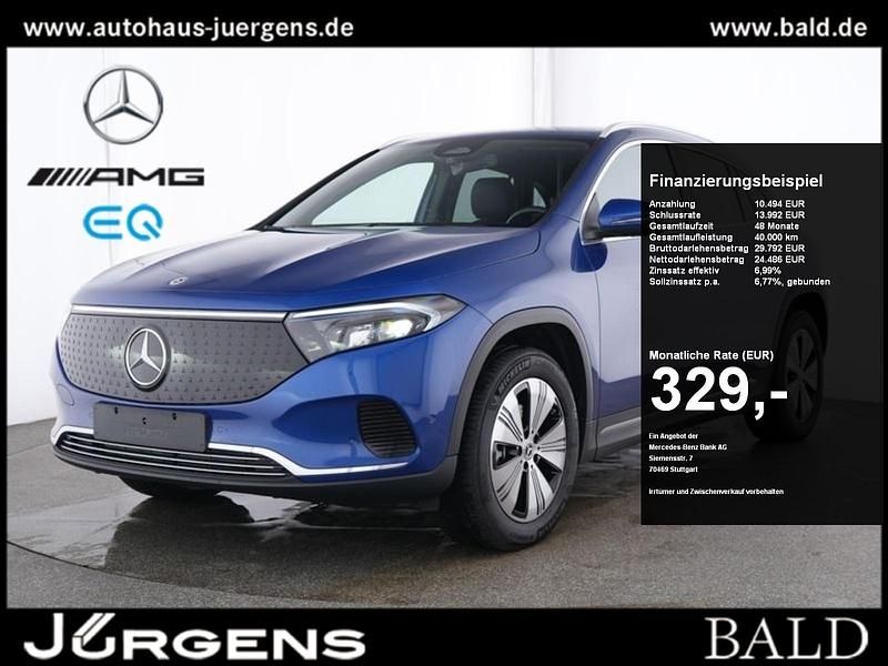 Blau metalliclack spektralbla Gebraucht 2024 Mercedes EQA350 Progressive SUV | 34.940 € (Guter Preis) - Bild 1/4