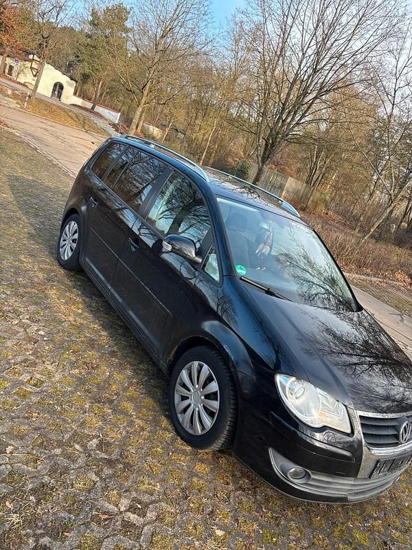 Gebraucht VW Touran 140 PS (102 kW) 2007 Schwarz Van / Kleinbus