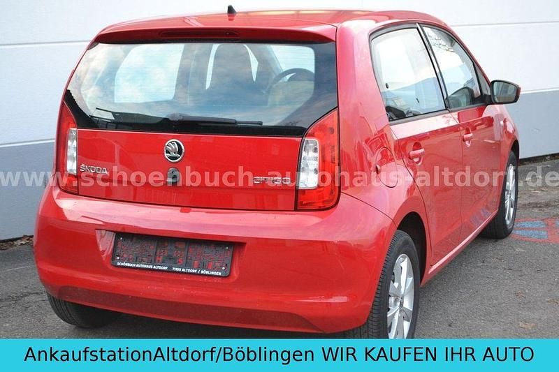 Gebraucht Skoda Citigo Style 60 PS (44 kW) 2017 Rot Kleinwagen