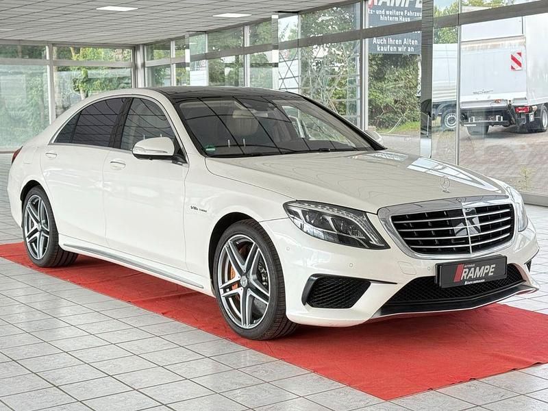 Weiß Gebraucht 2014 Mercedes S63 AMG AMG Limousine | 38.490 € - Bild 1/4
