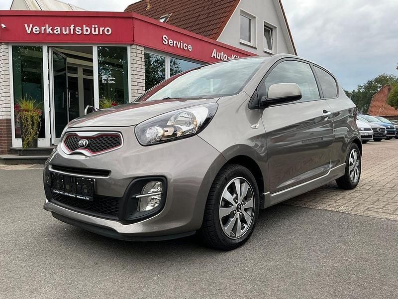 Silber Gebraucht 2015 Kia Picanto Kleinwagen | 6.490 € - Bild 1/4