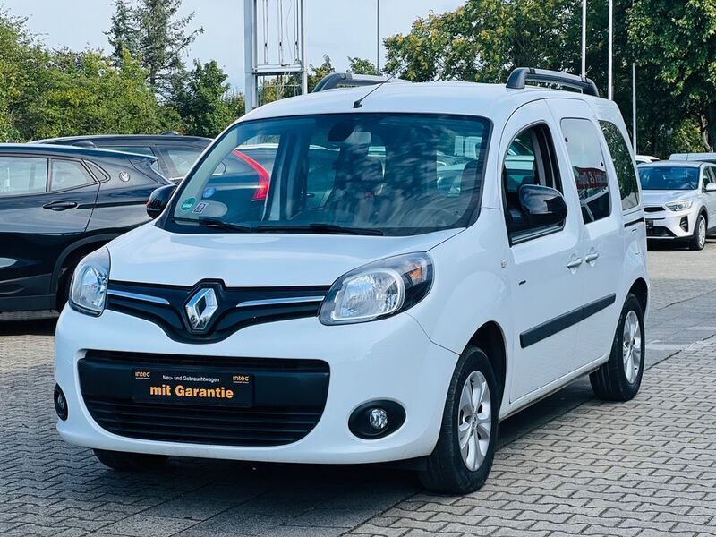 Weiß Gebraucht 2017 Renault Kangoo LIMITED Van / Kleinbus | 8.490 € (Superpreis) - Bild 1/4