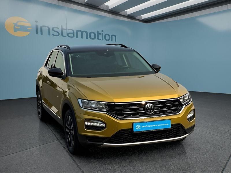 Gebraucht VW T-Roc 116 PS (85 kW) 2021 Gelb SUV