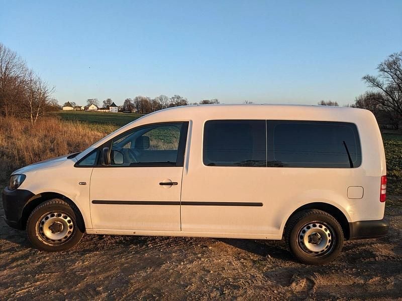 Gebraucht VW Caddy Maxi 102 PS (75 kW) 2012 Weiß Van / Kleinbus
