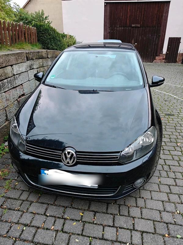 Schwarz Gebraucht 2010 VW Golf VI Kleinwagen | 3.999 € (Superpreis) - Bild 1/4