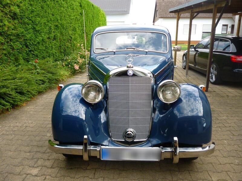 Blau Gebraucht 1950 Mercedes 170 Limousine | 39.000 € - Bild 1/4