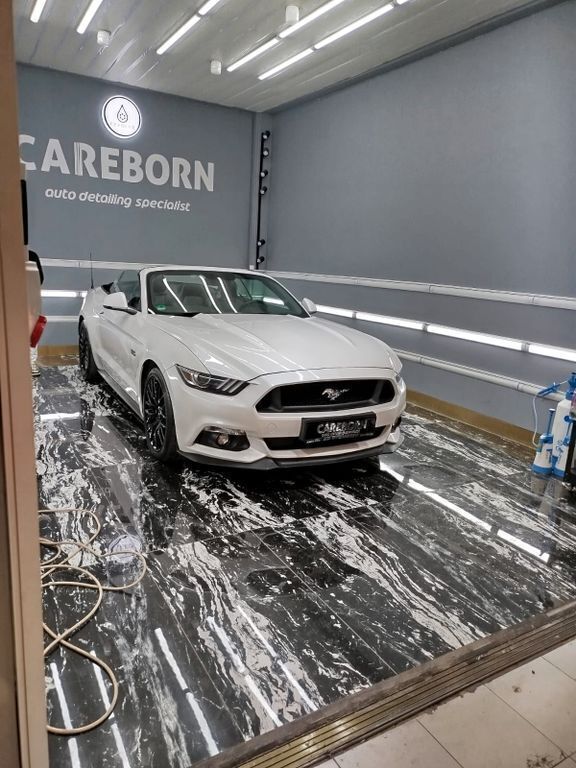 Weiß Gebraucht 2017 Ford Mustang GT Cabrio | 31.500 € (Superpreis) - Bild 1/4