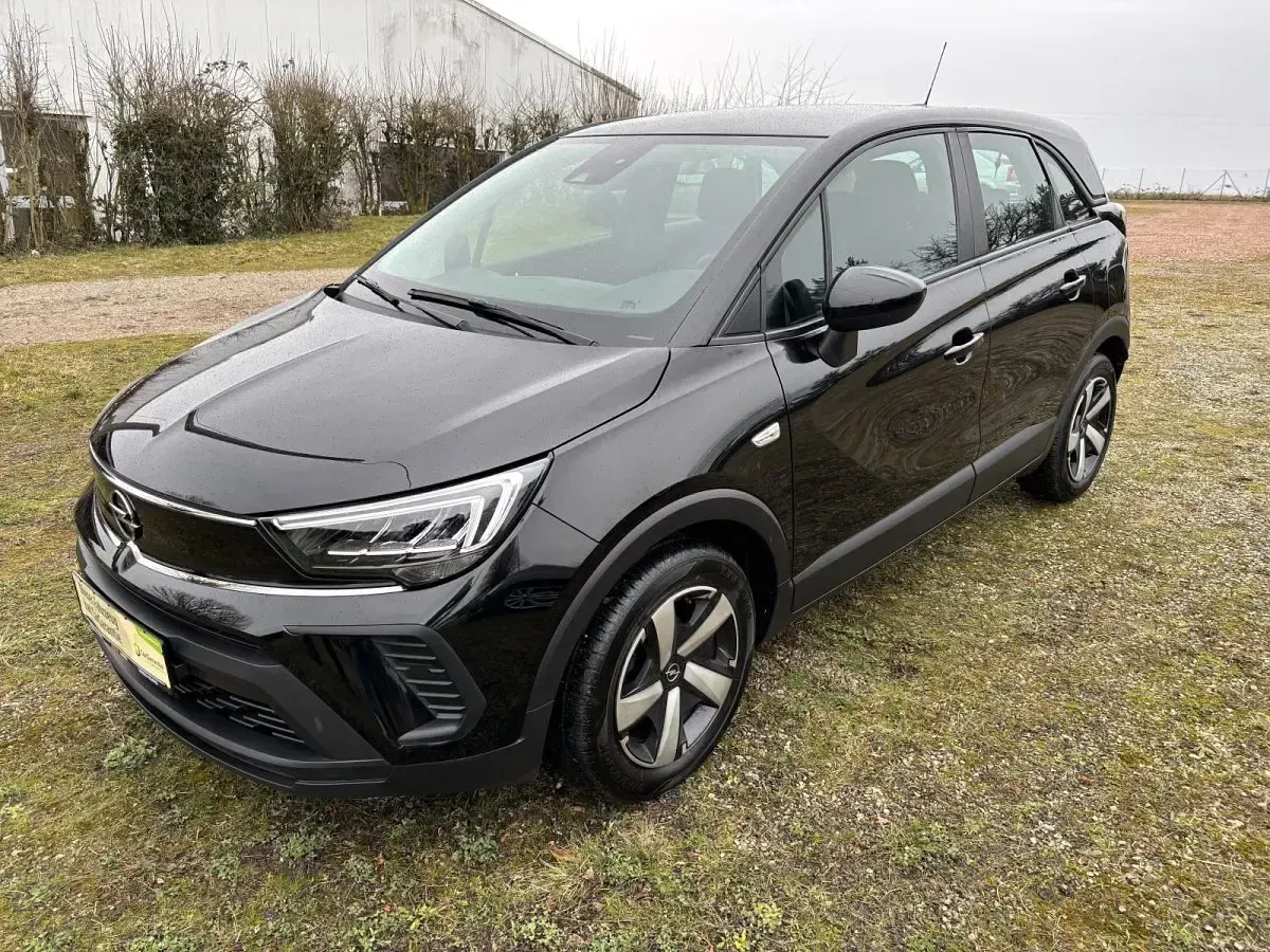 Gebraucht Opel Crossland Edition 83 PS (61 kW) 2022 Schwarz SUV