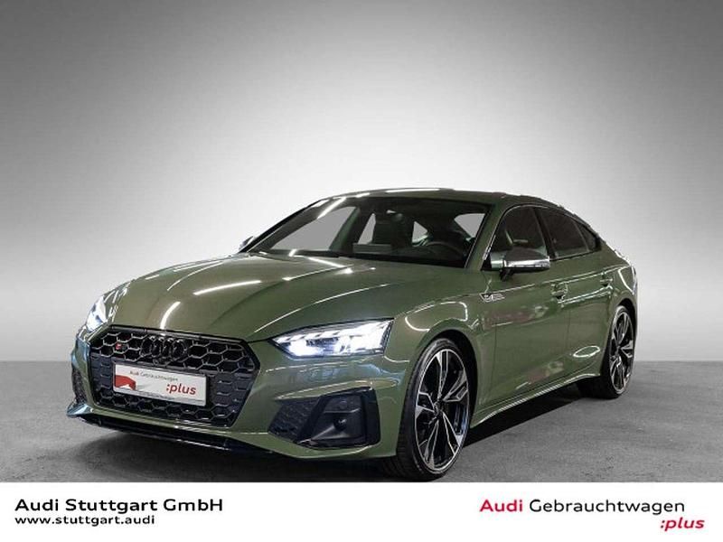 Distriktgrün metallic Gebraucht 2023 Audi S5 Coupé | 49.940 € (Fairer Preis) - Bild 1/4