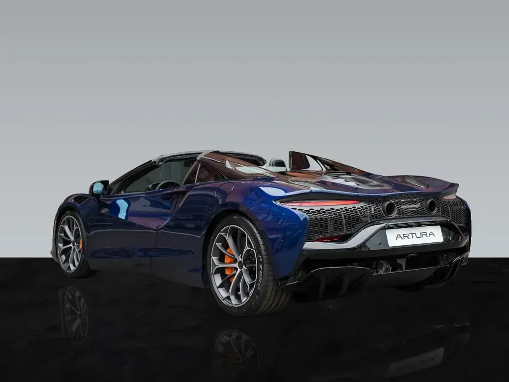 Neu McLaren Artura 700 PS (514 kW) 2026 Blau Cabrio