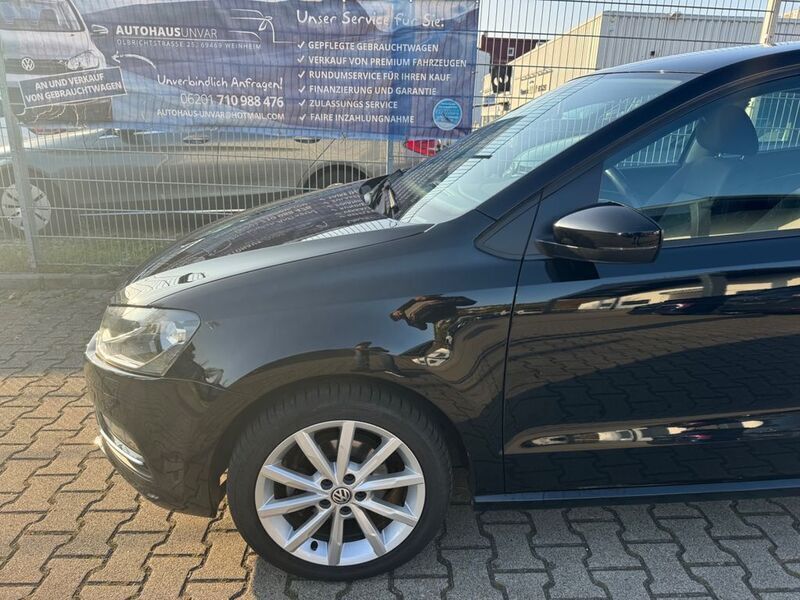 Gebraucht VW Polo Highline 90 PS (66 kW) 2017 Schwarz Limousine
