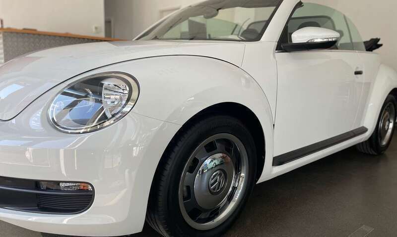 Weiß Gebraucht 2015 VW Beetle Cabrio | 14.950 € (Fairer Preis) - Bild 1/4