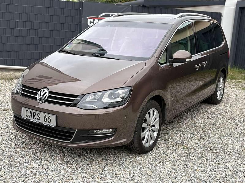 Toffee/graciosabraun Gebraucht 2011 VW Sharan Highline Van / Kleinbus | 12.700 € (Fairer Preis) - Bild 1/4