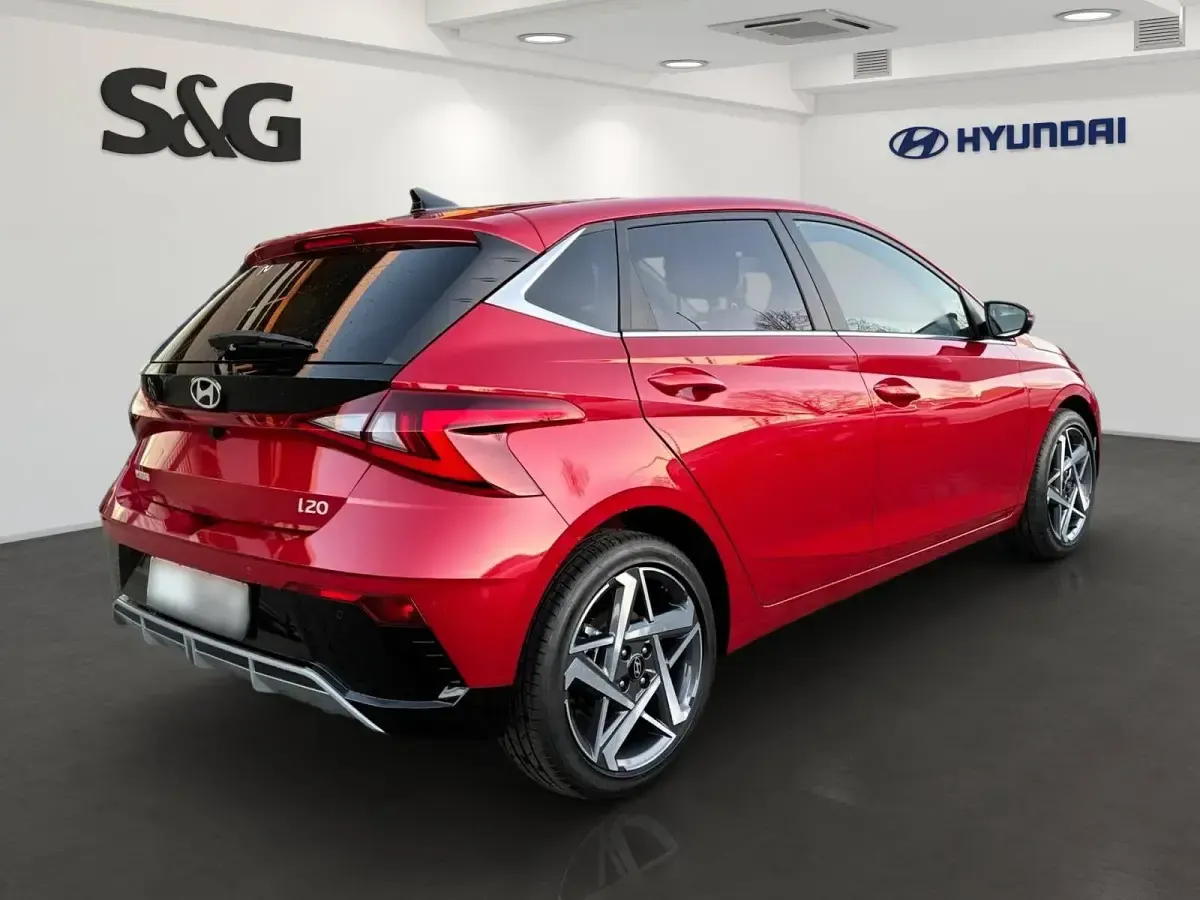 Neu Hyundai i20 Prime 101 PS (74 kW) 2025 Dragon red Kleinwagen