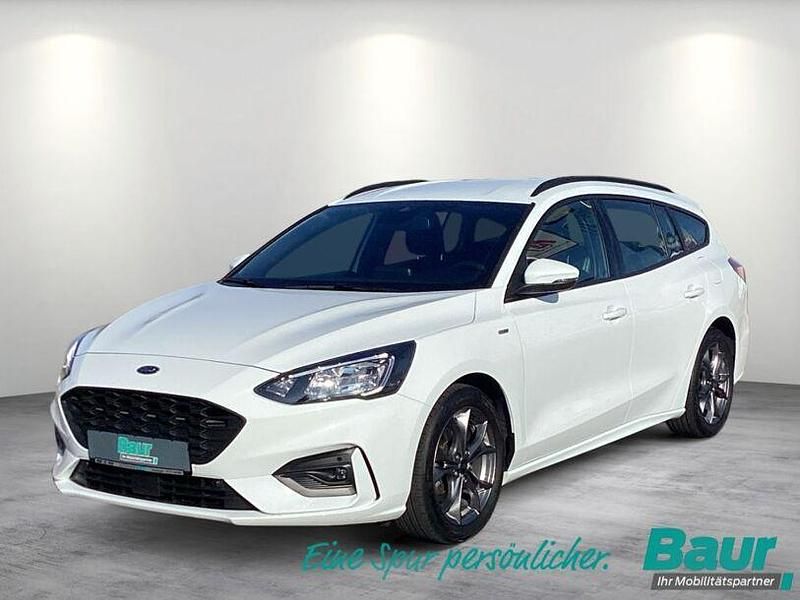 Frostweiß Gebraucht 2021 Ford Focus ST-Line Kombi | 19.940 € (Etwas zu teuer) - Bild 1/4