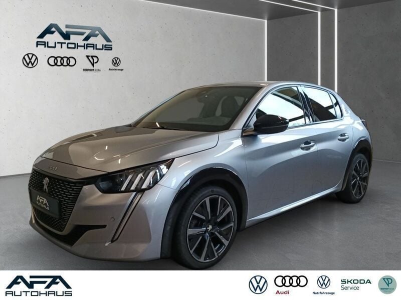 Grau Gebraucht 2023 Peugeot 208 GT Kleinwagen | 16.152 € (Fairer Preis) - Bild 1/4