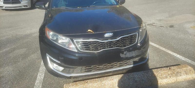 Schwarz Gebraucht 2012 Kia Optima Hybrid Limousine | 4.600 € - Bild 1/4