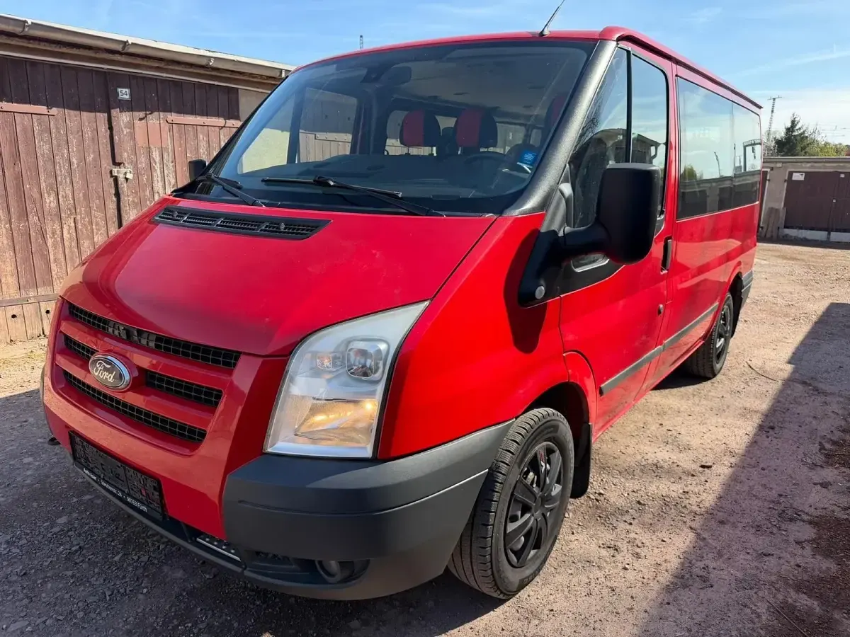 Usata Ford Transit 116 CV (85 kW) 2010 Rosso Monovolume