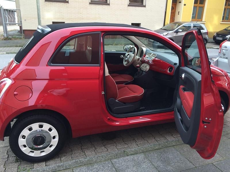 Gebraucht Fiat 500C 69 PS (50 kW) 2013 Rot Cabrio