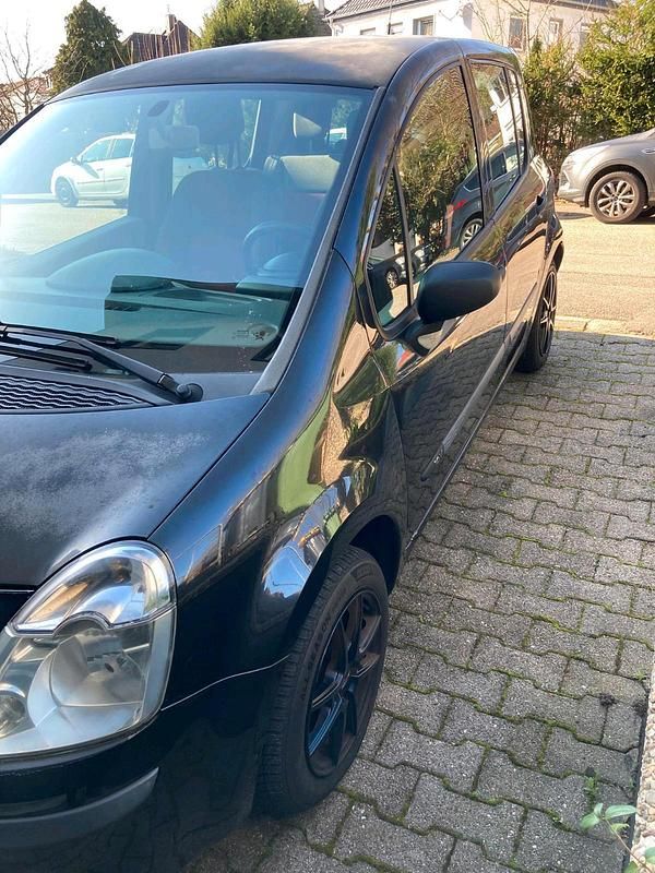 Gebraucht Renault Modus 75 PS (55 kW) 2006 Schwarz Van / Kleinbus