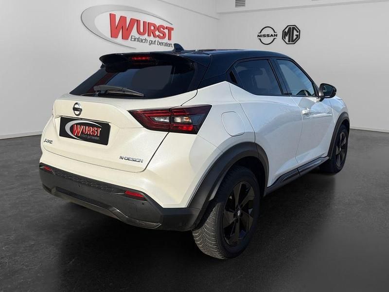 Gebraucht Nissan Juke 114 PS (83 kW) 2022 Pearl white/black m SUV