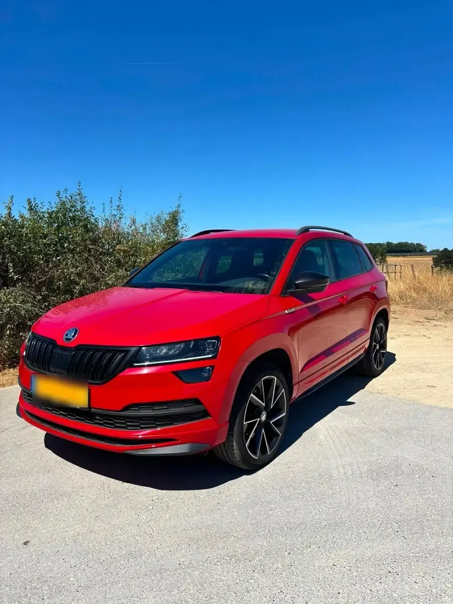 Gebraucht Skoda Karoq SportLine 190 PS (139 kW) 2019 Rot SUV