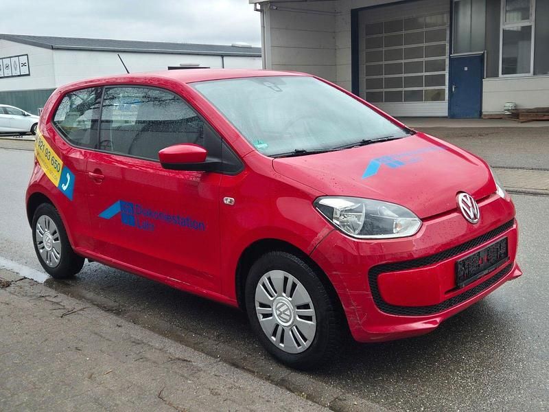 Gebraucht VW up! move up! 60 PS (44 kW) 2015 Rot Kleinwagen