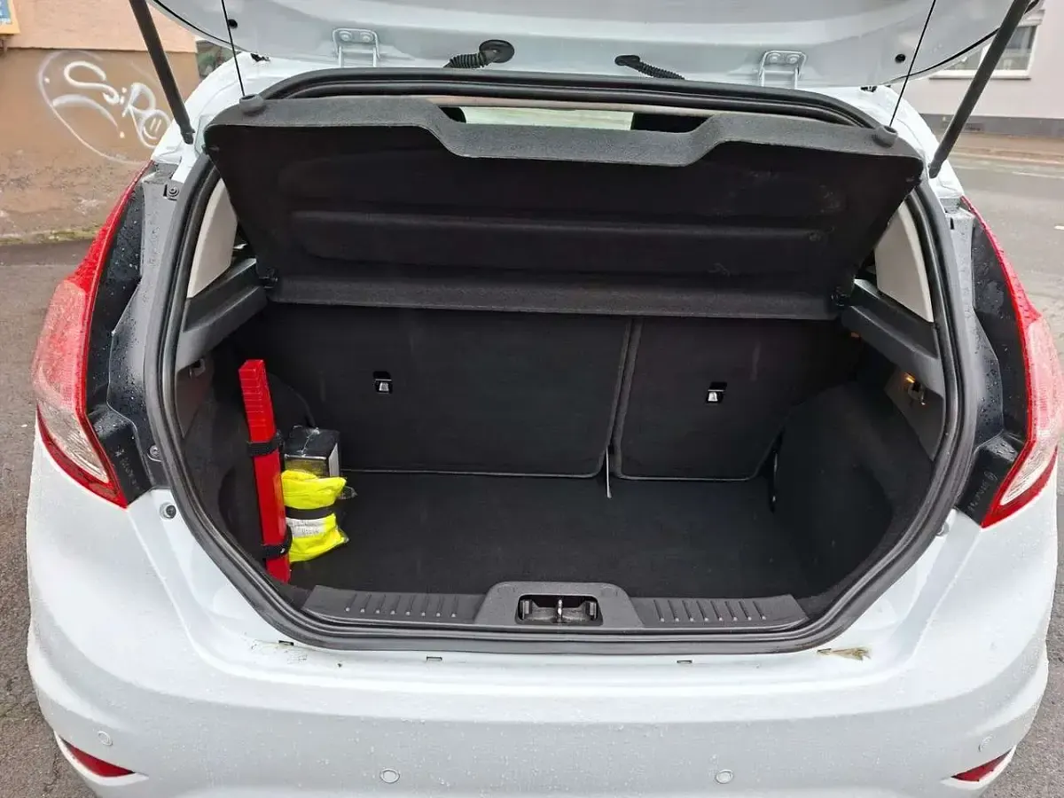 Gebraucht Ford Fiesta Trend 82 PS (60 kW) 2017 Weiß Kleinwagen