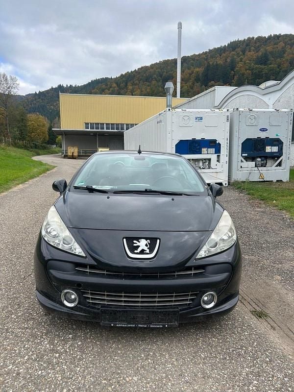 Schwarz Gebraucht 2007 Peugeot 207 CC Cabrio | 3.000 € - Bild 1/4