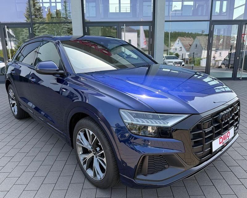 Navarrablau metallic Gebraucht 2022 Audi Q8 S-Line SUV | 59.991 € (Fairer Preis) - Bild 1/4