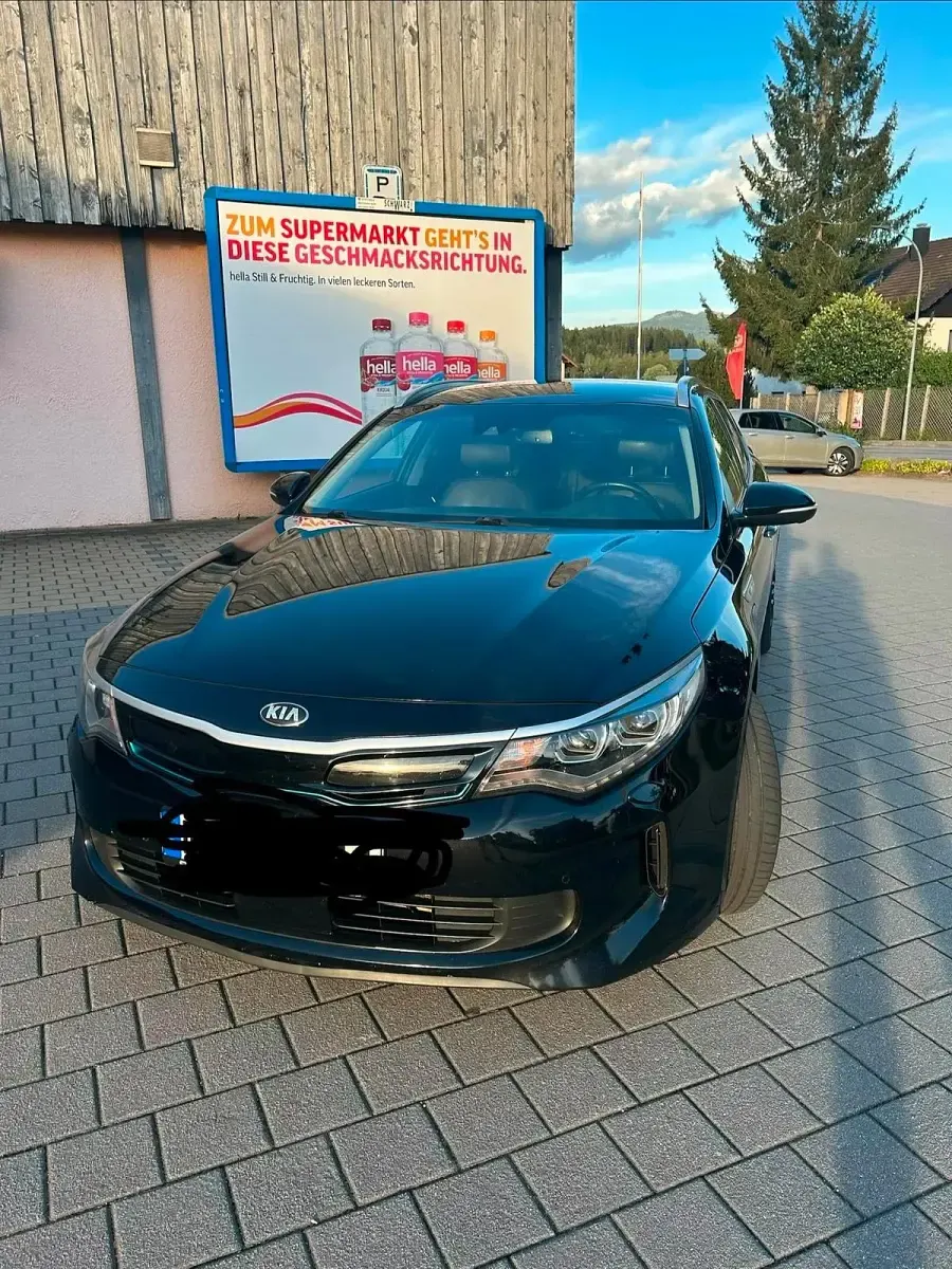 Gebraucht Kia Optima 205 PS (150 kW) 2018 Schwarz Kombi